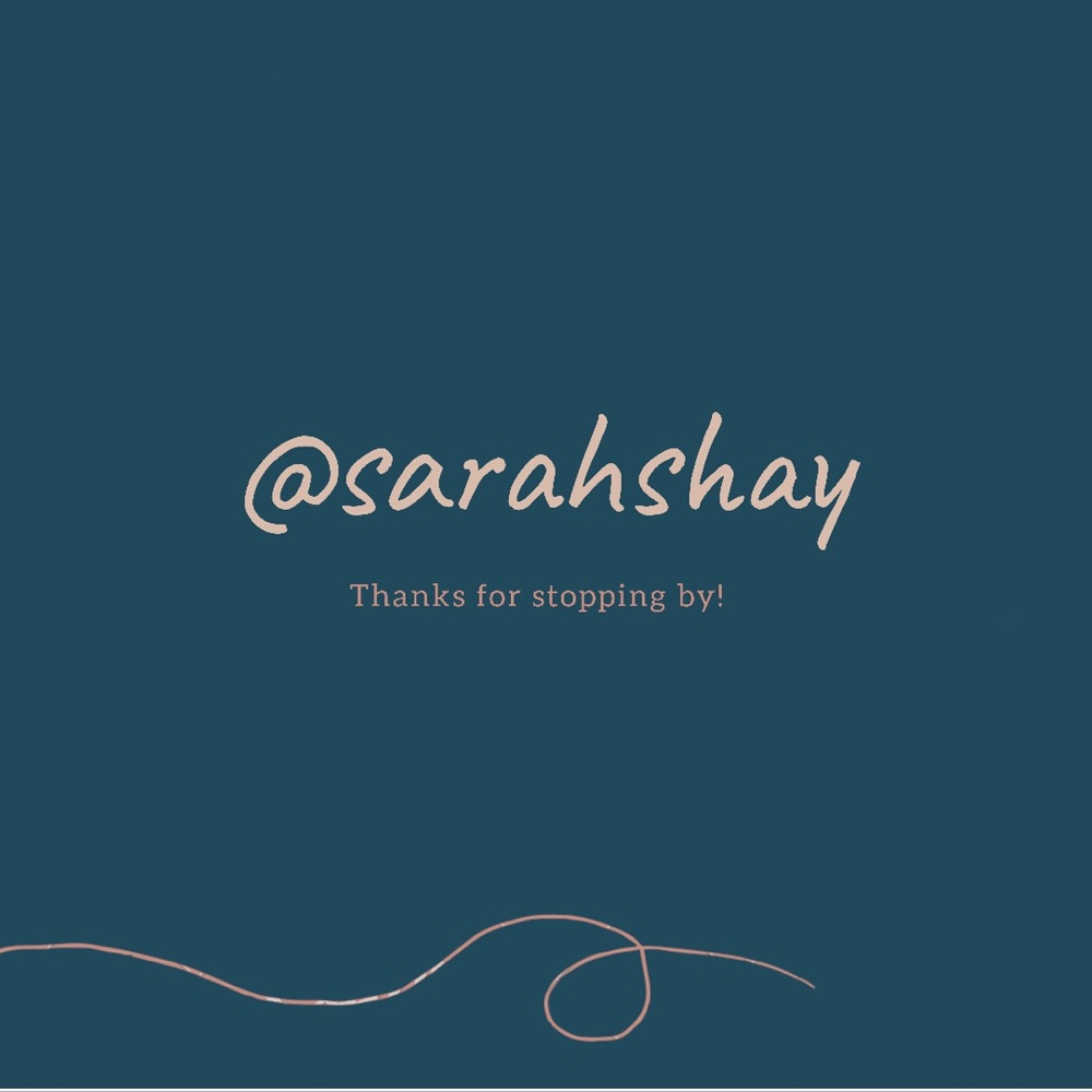 Meet your Posher, Sarah